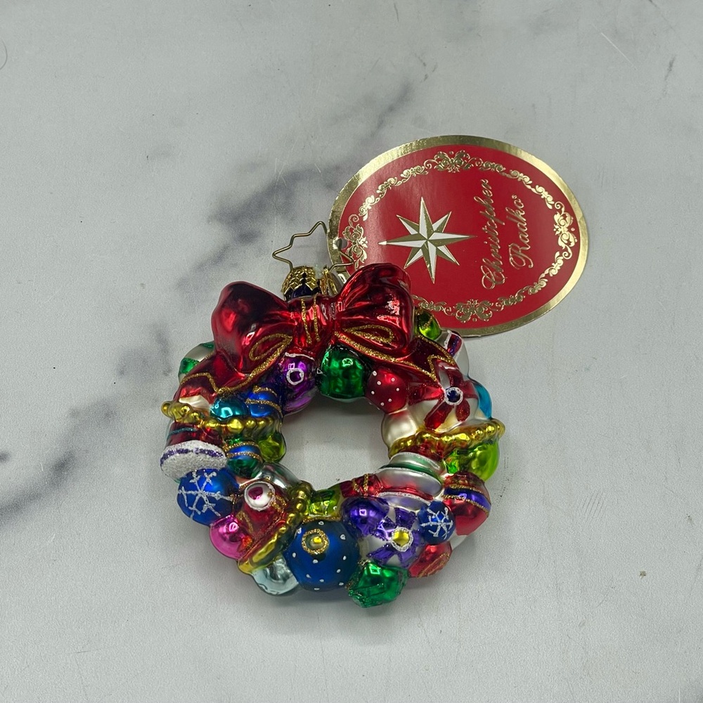 Christopher Radko Wreath ornament